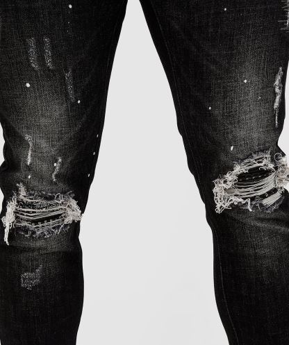 Siyah Alessandro Zavetti Damiano 2.0 Ince Kot Jean