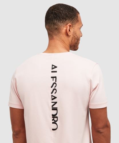 Alessandro Zavetti Porta T-shirt Simsiyah