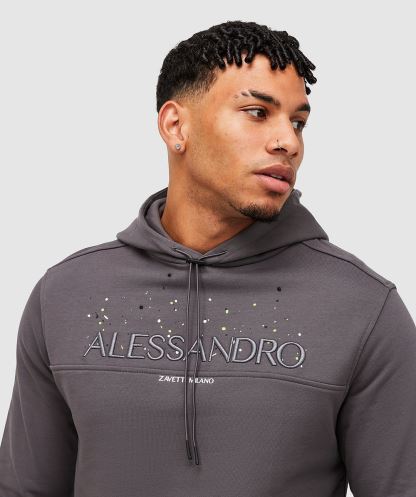 Porta Tepegöz Kapşonlu Alessandro Zavetti Simsiyah