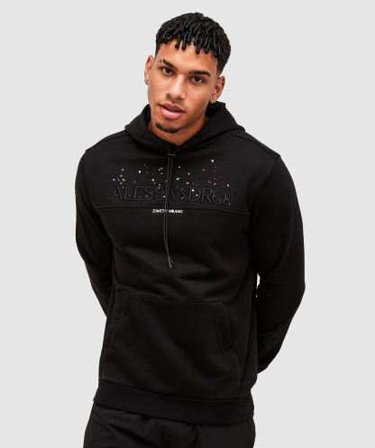 Porta Tepegöz Kapşonlu Alessandro Zavetti Simsiyah