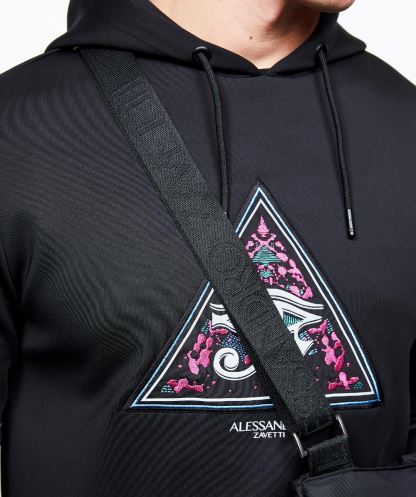 Nuova Askılı çanta Siyah Alessandro Zavetti