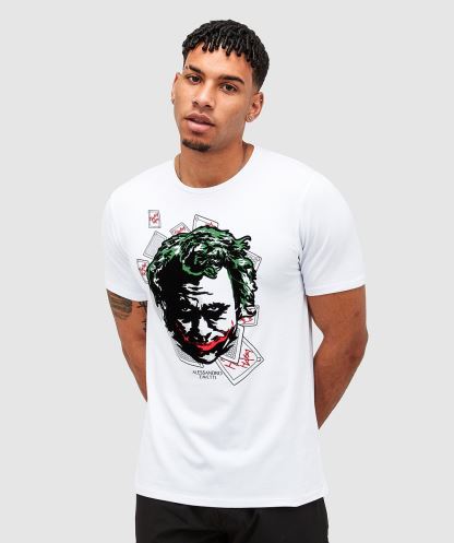 Pagliacci T-shirt Optik Beyaz Alessandro Zavetti