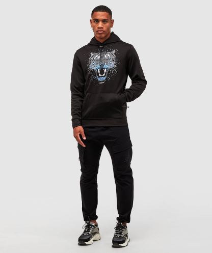 Growler Boya Tepegöz Kapşonlu Simsiyah Alessandro Zavetti