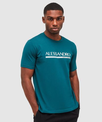 Alessandro Zavetti Mesoni 2.0 T-shirt Siyah