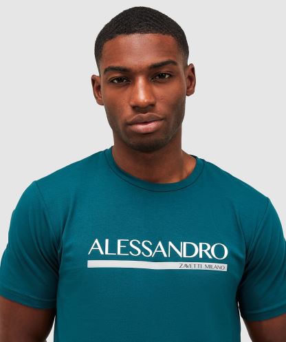Alessandro Zavetti Mesoni 2.0 T-shirt Siyah