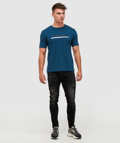 Alessandro Zavetti Mesoni 2.0 T-shirt Siyah