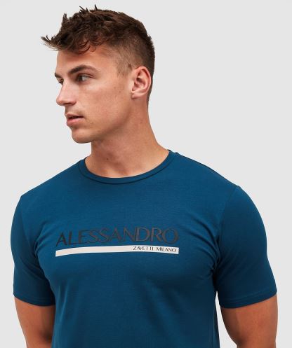 Alessandro Zavetti Mesoni 2.0 T-shirt Siyah