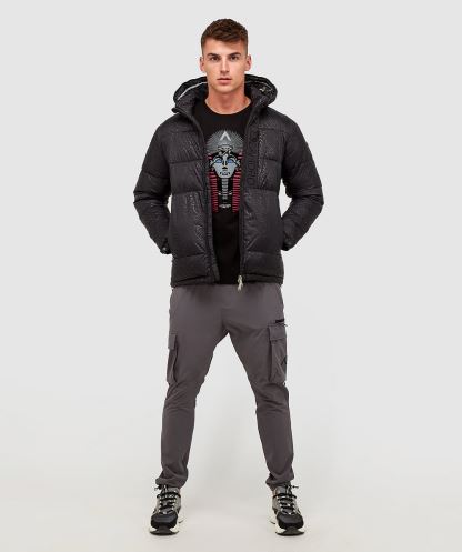 Siyah Alessandro Zavetti Vitorno 2.0 şişme Mont