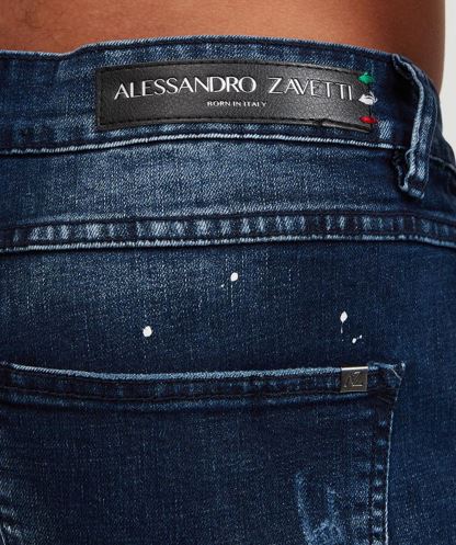 Orta Yıkama Leonelli Slim Jean Alessandro Zavetti