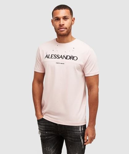 Porta T-shirt Kış Pembesi Alessandro Zavetti