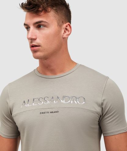 Alorta T-shirt Alessandro Zavetti Mavi