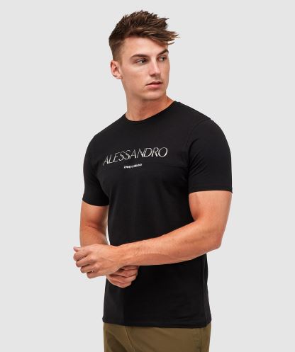 Alorta T-shirt Alessandro Zavetti Mavi