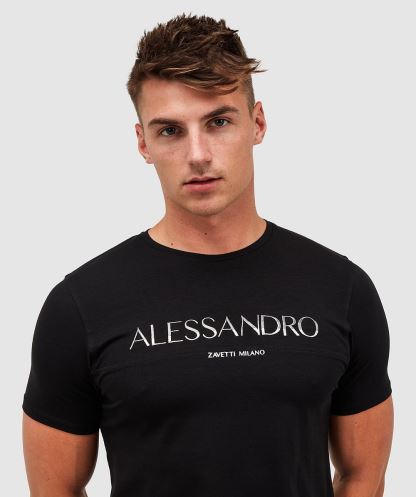 Alorta T-shirt Alessandro Zavetti Mavi