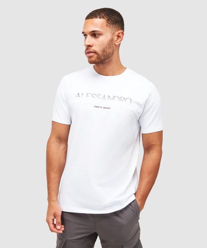 Alorta T-shirt Alessandro Zavetti Mavi