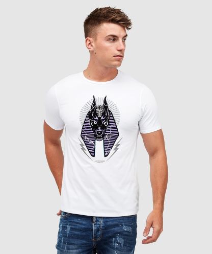 Optik Beyaz Alessandro Zavetti Anubis Yıldırım T-shirt