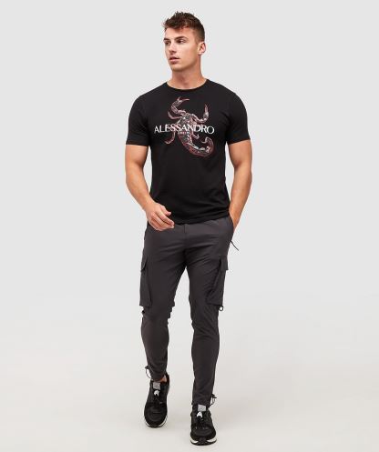 Alessandro Zavetti Zeytin Bianchi Dokuma Kargo Pantolon