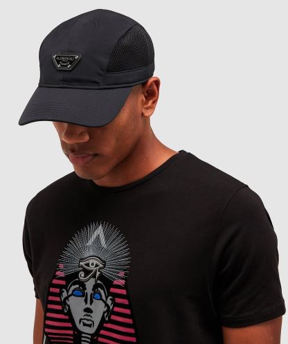 Siyah Alessandro Zavetti Nuovista Beyzbol şapkası