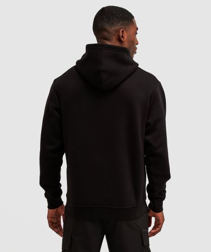 Meydan Okuyucu Spartans Havai Kapşonlu Alessandro Zavetti Jet Siyahı