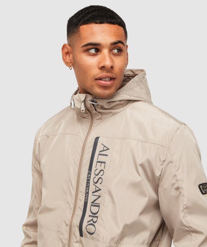 Alessandro Zavetti Aronio Rüzgarlık Ceket Simsiyah