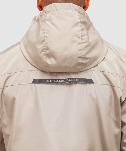 Alessandro Zavetti Aronio Rüzgarlık Ceket Simsiyah