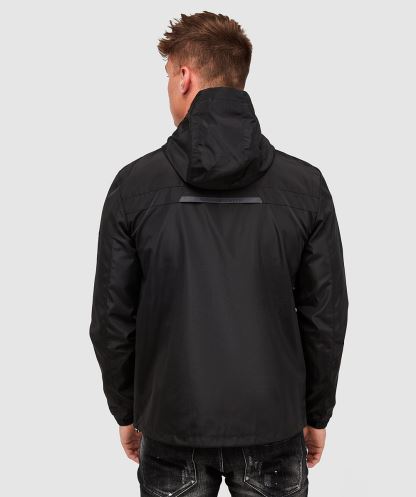 Alessandro Zavetti Aronio Rüzgarlık Ceket Simsiyah