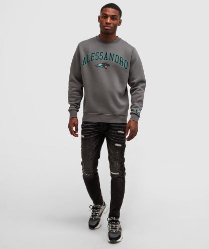 Challenger Aztecs Crew Sweatshirt Alessandro Zavetti Castlerock