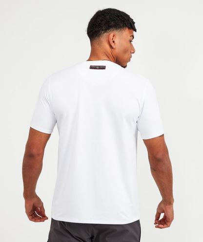 Beyaz Alessandro Zavetti Dalış Kartalı Tişört