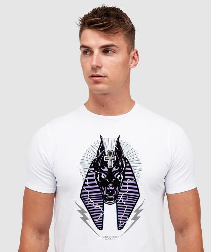 Anubis Yıldırım T-shirt Alessandro Zavetti Jet Siyah