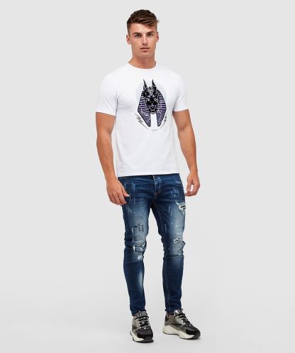 Anubis Yıldırım T-shirt Alessandro Zavetti Jet Siyah