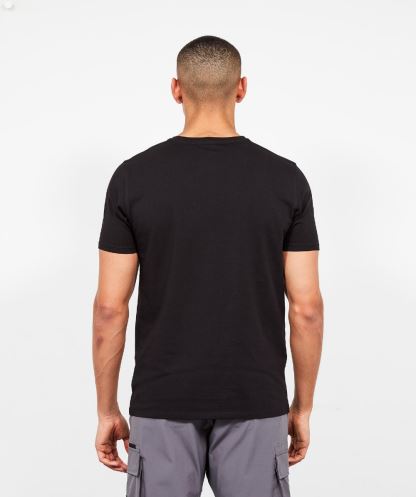 Aztek çizgili Tişört Alessandro Zavetti Siyah