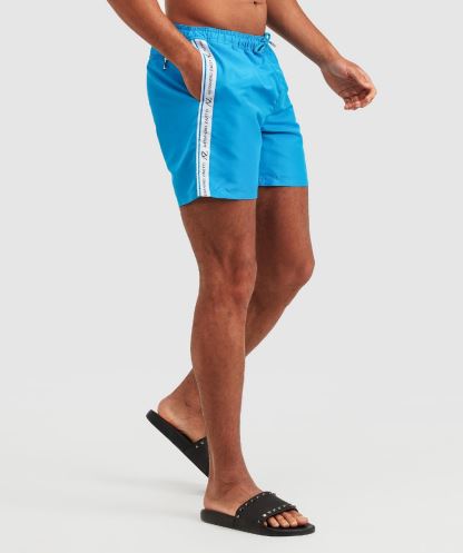 Alessandro Zavetti Rozzaro Teyp Yüzme şortu Mavi