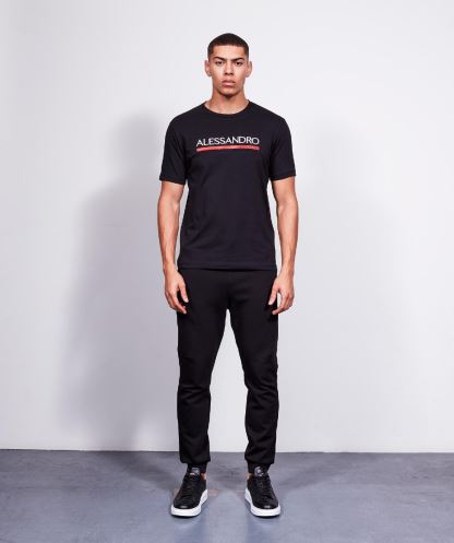 Mesoni Tişört Alessandro Zavetti Beyaz