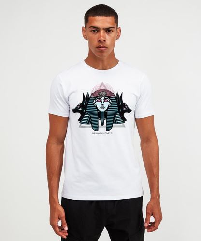 Alessandro Zavetti Trinity Tişört Beyaz