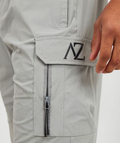 Alessandro Zavetti Marcello Dokuma Kargo şort Siyah