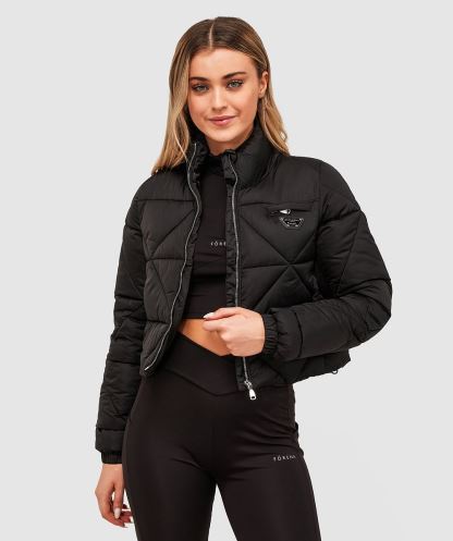 Siyah Alessandro Zavetti Della Elmas Kadın Kirpi Ceketi