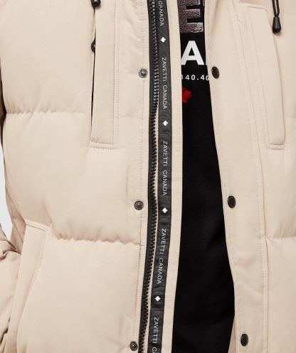 Siyah Alessandro Zavetti Oshawa 2.0 Kirpi Parka Ceket