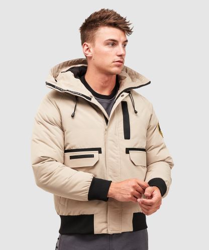 Abelli 2.0 Kapüşonlu Bomber Ceket Siyah Alessandro Zavetti