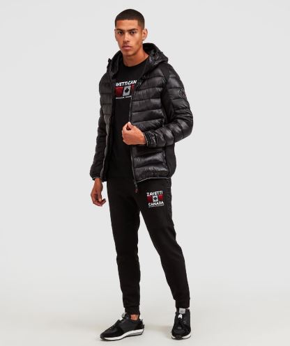 Siyah Terosso Hibrit Ceket Alessandro Zavetti