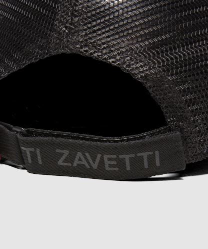 Alberta 2.0 Kamyon şoförü şapkası Alessandro Zavetti Siyah