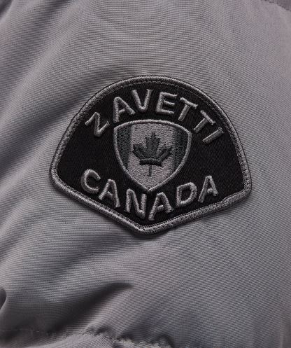 Alessandro Zavetti Seton Bomber şişme Ceket Gri