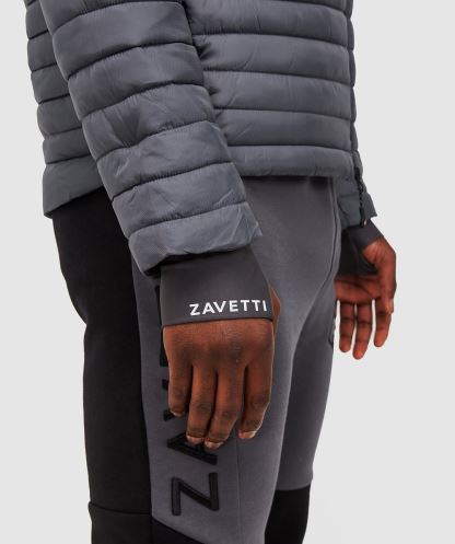 Faro Hibrit şişme Ceket Siyah Alessandro Zavetti