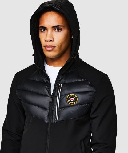 Alessandro Zavetti Votticino 2.0 Fermuarlı Kapşonlu Siyah