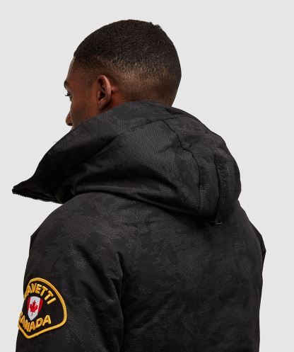 Simsiyah Alessandro Zavetti Abelli 2.0 Reflektif Bomber Ceket