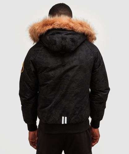 Simsiyah Alessandro Zavetti Abelli 2.0 Reflektif Bomber Ceket