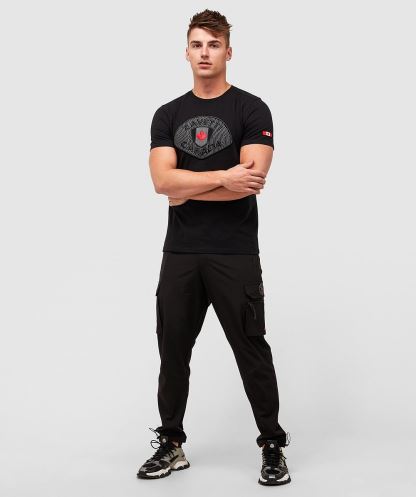 Alessandro Zavetti Jet Siyah Rivelini Tişört