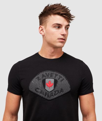 Alessandro Zavetti Jet Siyah Rivelini Tişört