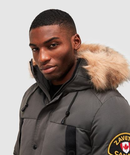 Royal Aylmer Kirpi Kürk Kapşonlu Bomber Ceket Alessandro Zavetti