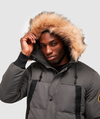 Royal Aylmer Kirpi Kürk Kapşonlu Bomber Ceket Alessandro Zavetti