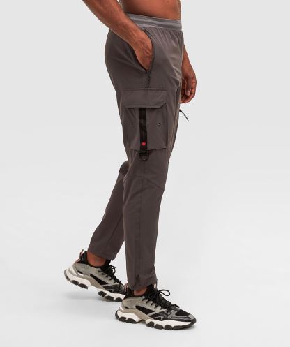 Alessandro Zavetti Porteno 2.0 Dokuma Kargo Pantolon Simsiyah