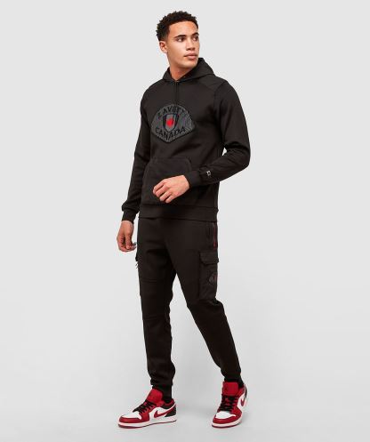 Alessandro Zavetti Siyah Levito Tepegöz Kapşonlu